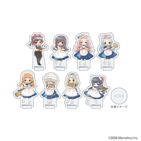 『ルーンファクトリー2』アクリルぷちスタンド05/レトロ喫茶ver. BOX(全8種)(レトロアートイラスト)